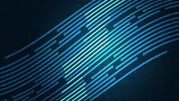 Digital Line technology Background vector