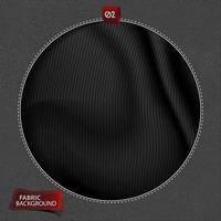 black fabric clothes smooth background vector