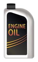 engine oil bottle vector