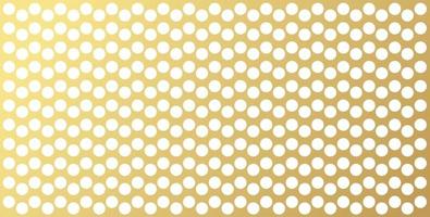 Gold polka dots pattern, colorful background - vector abstract background