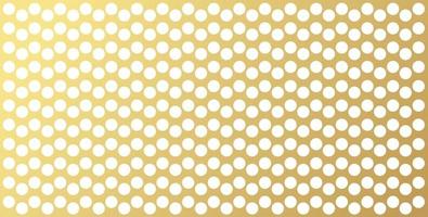 Gold polka dots pattern, colorful background - vector abstract background