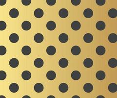 Gold polka dots pattern, colorful background - vector abstract background