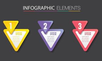 modern text box template, banner Infographics vector