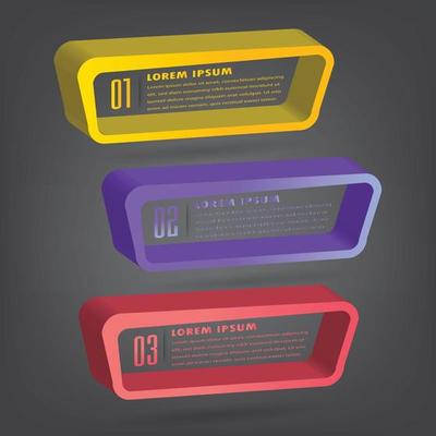 modern text box template, banner Infographics