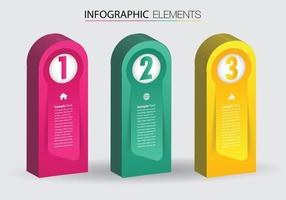 modern text box template, banner Infographics vector