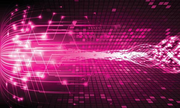 cyber circuit future technology concept background vector