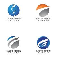 Faster  Logo Template vector symbol nature