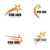 Star icon Template vector illustration design