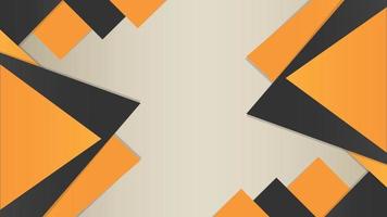 Abstract background dark yellow and black colors shapes vector