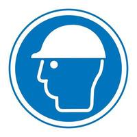 Symbol Wear Head Protection vector