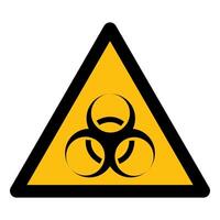 Beware Biological Hazard Symbol vector