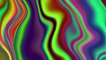 Abstract Neon Multicolored Liquid Background video