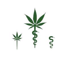 signos de hoja de cannabis medicinal