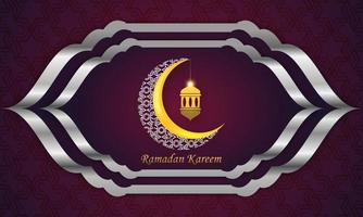 Ramadan kareem background for social media post design template. vector