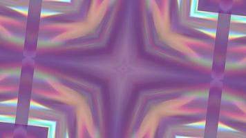 Abstract Pink Kaleidoscope Background video