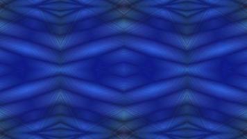 abstracte gestructureerde blauwe achtergrond met symmetrische beweging video