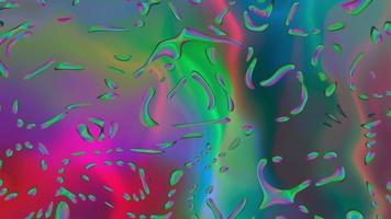 Neonhintergrund mit flüssiger beweglicher Oberfläche video