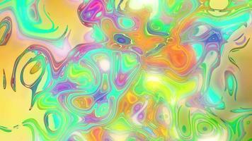 sfondo liquido testurizzato multicolore vivido video