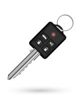 real remote car vehicle key vector