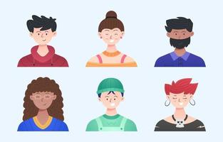 People Avatar Collection vector