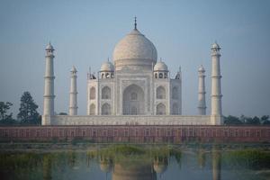 The Taj Mahal in Agra, India photo