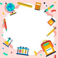 Colorful Cute Kids Background vector