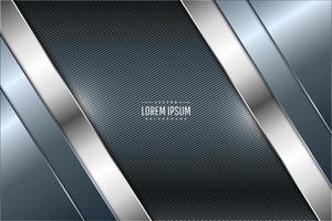 Luxury of blue metallic background dark space with line texture. vector