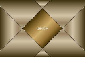 Luxury metallic background of gold. vector