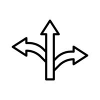 3 Arrows Icon vector