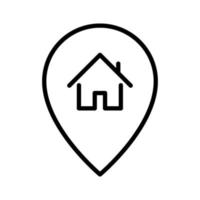 Home Location Icon vector