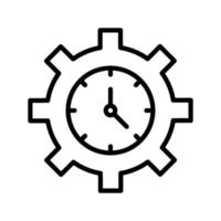 Time Settings Icon vector