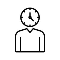 Time Manager Icon vector