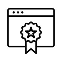 Page Quality Icon vector