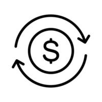 Cash Flow Icon vector
