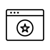 Browser Rating Icon vector