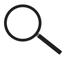 magnifying glass icon vector