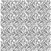 brush strokes vector seamless pattern. Black paint freehand scribbles, abstract ink background. Brushstrokes, smears, lines, squiggle pattern. Abstract wallpaper design, textile print vector illustration