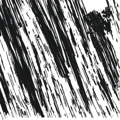 brush strokes vector seamless pattern. Black paint freehand scribbles, abstract ink background. Brushstrokes, smears, lines, squiggle pattern. Abstract wallpaper design, textile print vector illustration