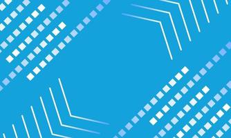 Abstract Blue Geometric Background With Diagonal Shapes vector