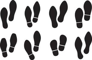 imprint soles shoes vector