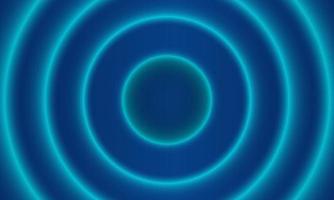 Beautiful Shiny Blue Background Wirh Light Circles vector