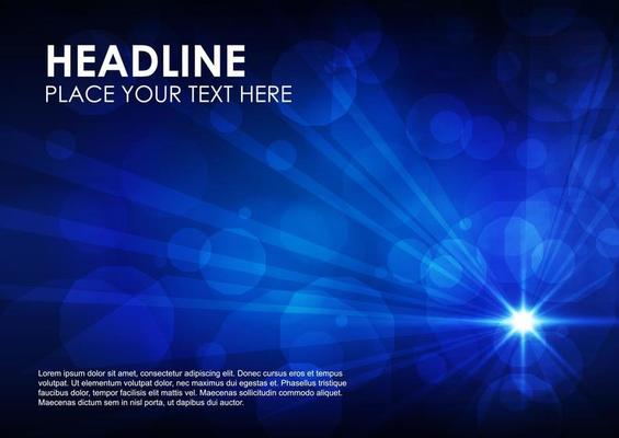 Abstract background lighting design