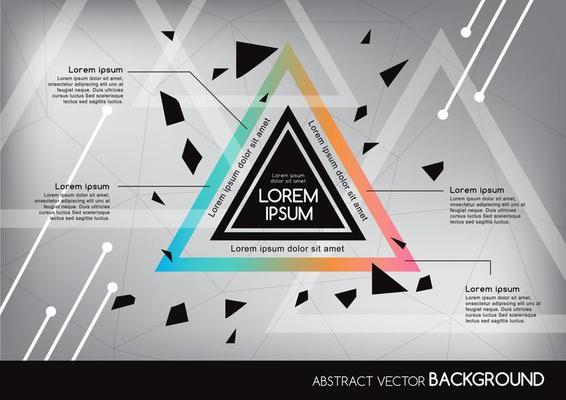 Abstract background geometry design