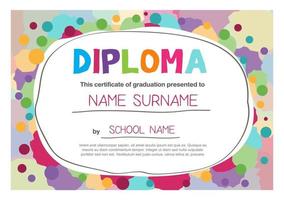 certificate of appreciation template, multipurpose certificate border with badge design vector