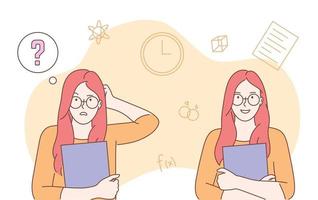 Exam Stress Vector Art, Icons, and Graphics for Free Download