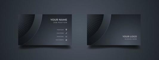 Black Visiting Card Vector Art, Icons, and Graphics for Free Download