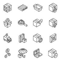 Logistic and Delivery vector
