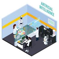 Artificial Intelligence Concept Vector Illustration