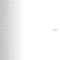 Abstract warped Diagonal Striped wave lines texture vector