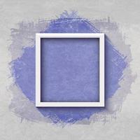 Abstract watercolor frame background vector